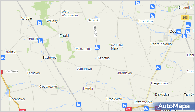 mapa Szostka, Szostka na mapie Targeo