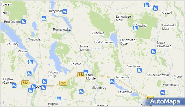 mapa Tabałówka, Tabałówka na mapie Targeo