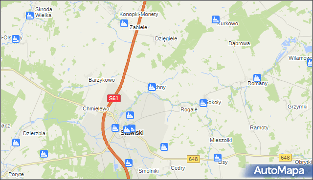 mapa Tafiły, Tafiły na mapie Targeo