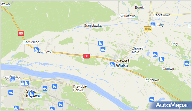 mapa Toporzysko gmina Zławieś Wielka, Toporzysko gmina Zławieś Wielka na mapie Targeo