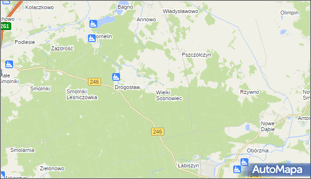 mapa Wielki Sosnowiec, Wielki Sosnowiec na mapie Targeo