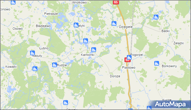 mapa Wilkasy gmina Gołdap, Wilkasy gmina Gołdap na mapie Targeo