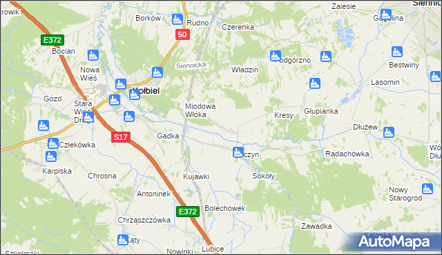 mapa Wola Sufczyńska, Wola Sufczyńska na mapie Targeo