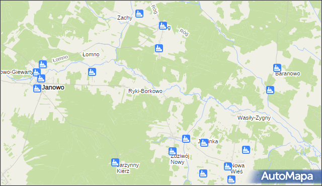 mapa Wólka Zdziwójska, Wólka Zdziwójska na mapie Targeo