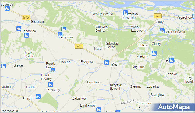 mapa Wołyńskie, Wołyńskie na mapie Targeo