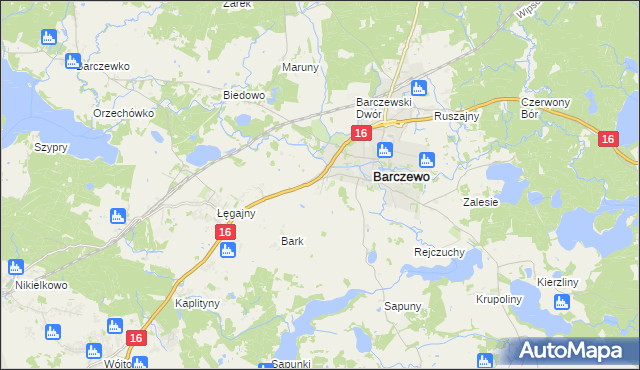 mapa Wrócikowo, Wrócikowo na mapie Targeo