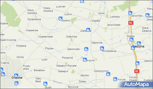 mapa Zagróbki, Zagróbki na mapie Targeo