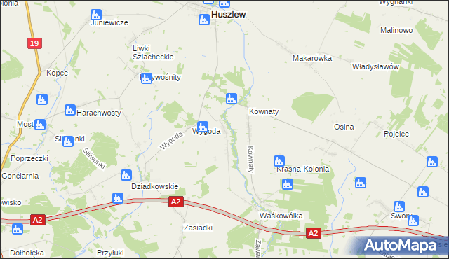 mapa Żurawlówka, Żurawlówka na mapie Targeo