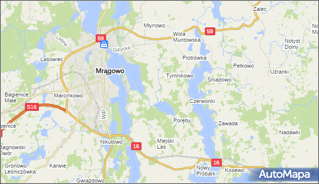 mapa Troszczykowo, Troszczykowo na mapie Targeo