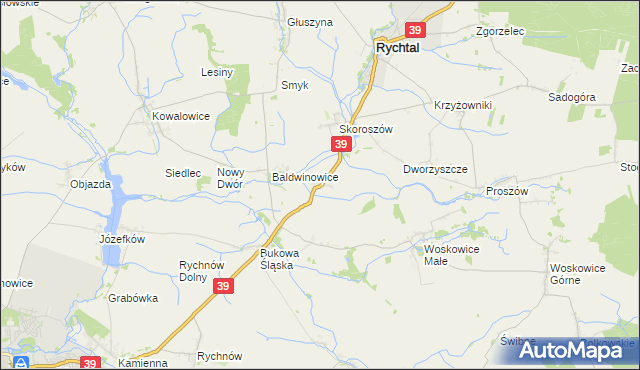 mapa Igłowice gmina Namysłów, Igłowice gmina Namysłów na mapie Targeo