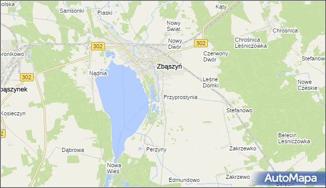 mapa Przyprostynia, Przyprostynia na mapie Targeo