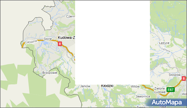 mapa Dańczów, Dańczów na mapie Targeo