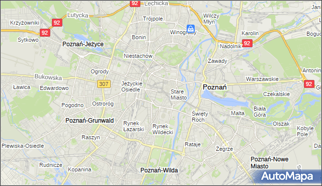 mapa Święty Marcin, Święty Marcin na mapie Targeo