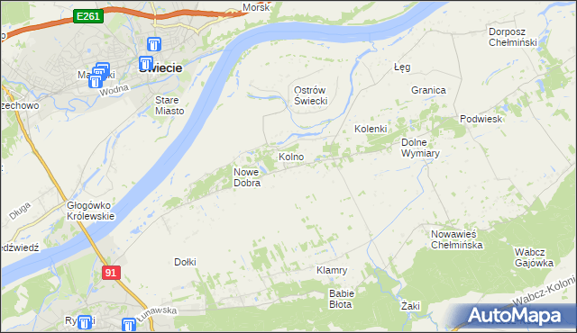 mapa Górne Wymiary, Górne Wymiary na mapie Targeo