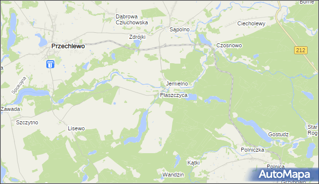 mapa Płaszczyca, Płaszczyca na mapie Targeo