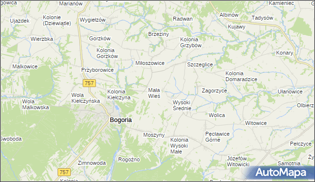 mapa Wysoki Duże, Wysoki Duże na mapie Targeo