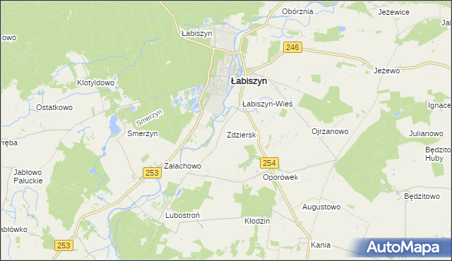 mapa Zdziersk, Zdziersk na mapie Targeo