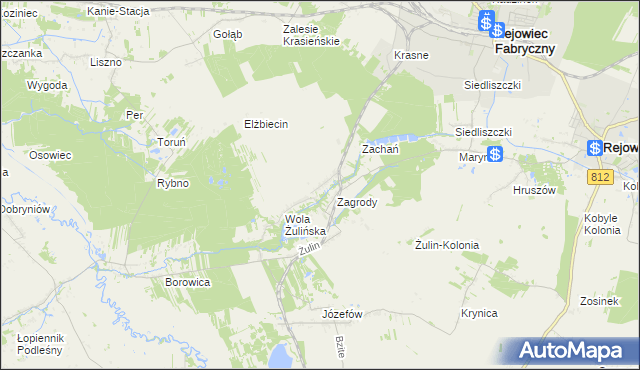 mapa Czechów Kąt, Czechów Kąt na mapie Targeo