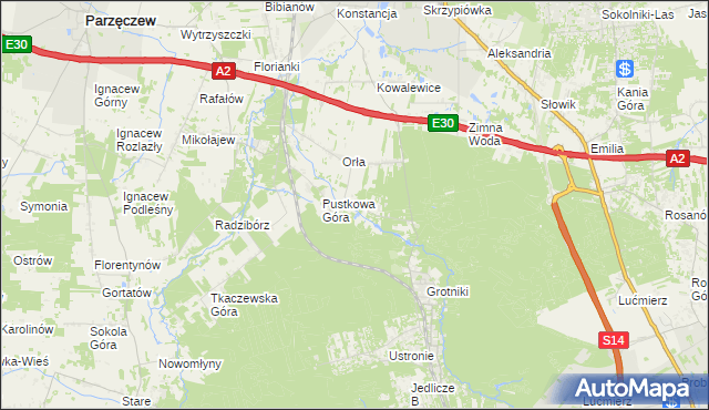 mapa Duraj, Duraj na mapie Targeo