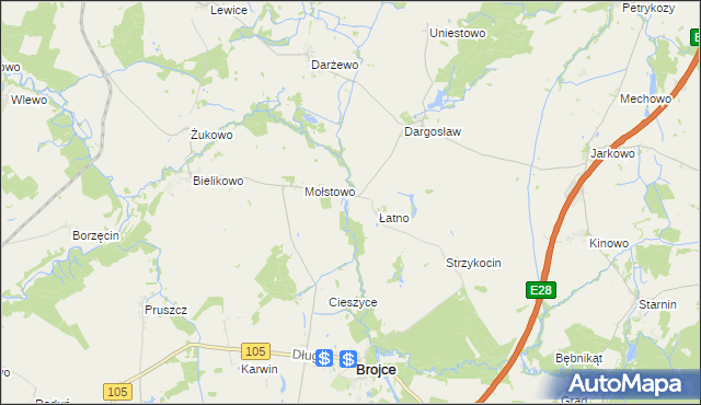 mapa Mołstówko, Mołstówko na mapie Targeo