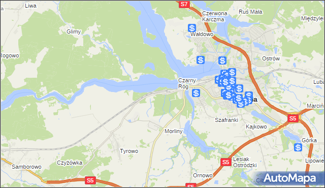 mapa Przylądek, Przylądek na mapie Targeo