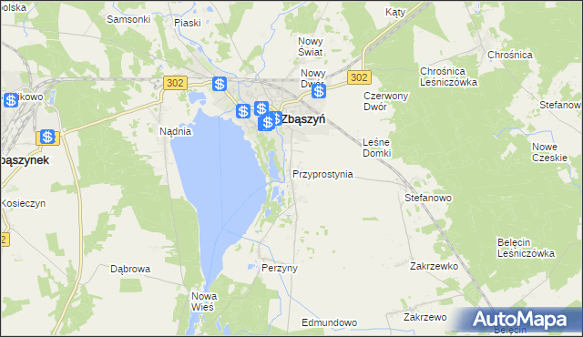 mapa Przyprostynia, Przyprostynia na mapie Targeo