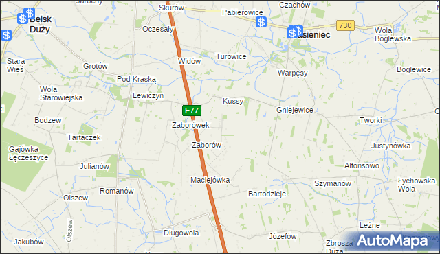 mapa Wilczy Targ, Wilczy Targ na mapie Targeo