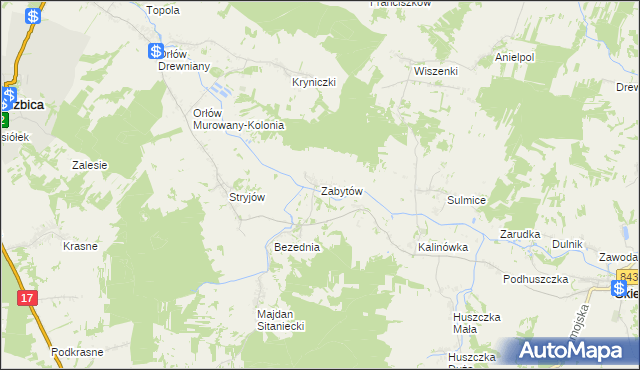 mapa Zabytów, Zabytów na mapie Targeo