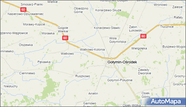mapa Stary Kałęczyn, Stary Kałęczyn na mapie Targeo