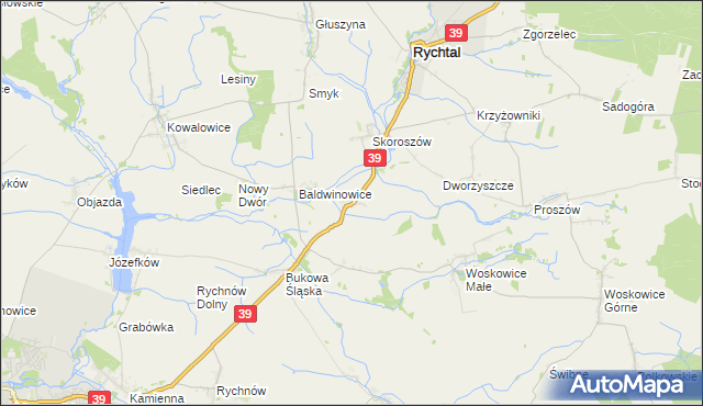 mapa Igłowice gmina Namysłów, Igłowice gmina Namysłów na mapie Targeo