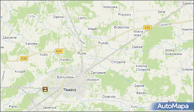 mapa Postoliska, Postoliska na mapie Targeo