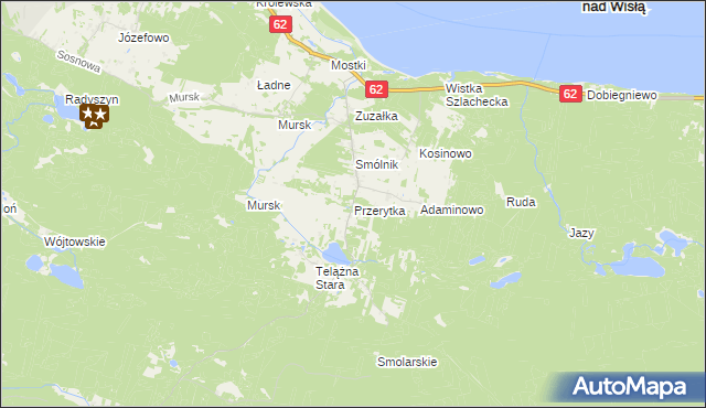 mapa Przerytka, Przerytka na mapie Targeo