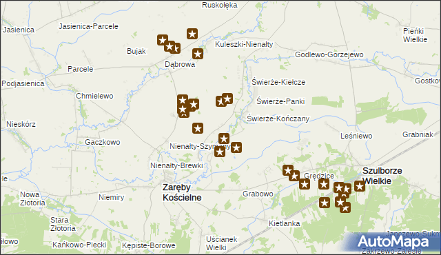 mapa Skłody-Piotrowice, Skłody-Piotrowice na mapie Targeo