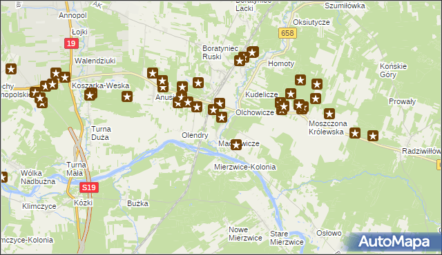 mapa Stankowicze, Stankowicze na mapie Targeo