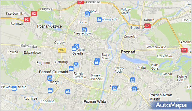 mapa Święty Marcin, Święty Marcin na mapie Targeo