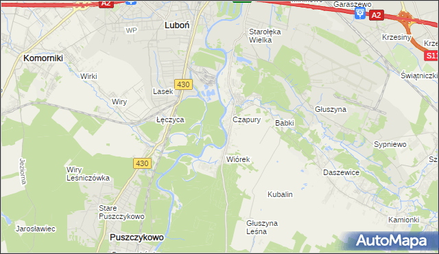 mapa Kątnik, Kątnik na mapie Targeo