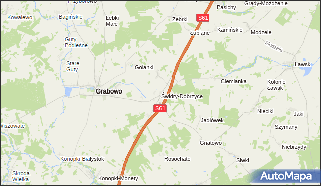 mapa Świdry-Dobrzyce, Świdry-Dobrzyce na mapie Targeo