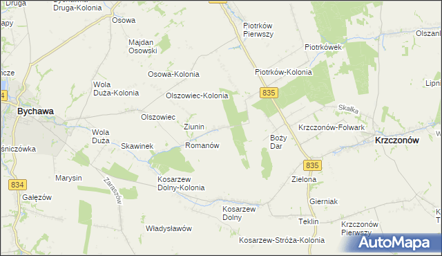 mapa Lewandowszczyzna, Lewandowszczyzna na mapie Targeo