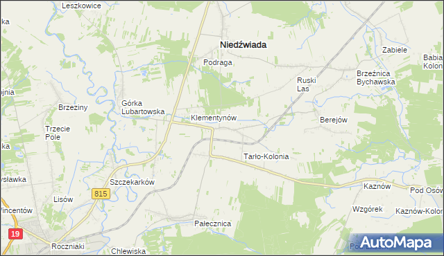 mapa Tarło, Tarło na mapie Targeo