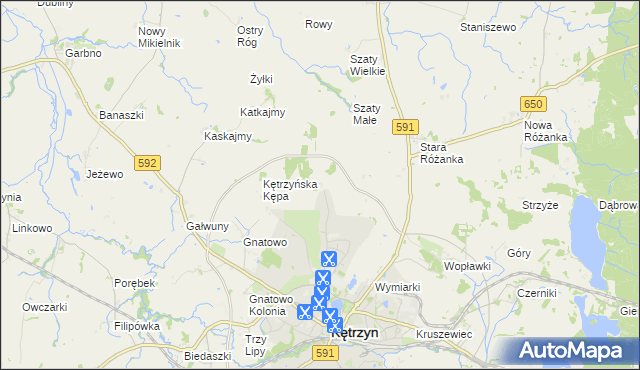 mapa Bałtrucie, Bałtrucie na mapie Targeo