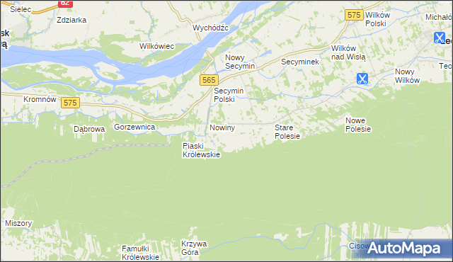 mapa Krubiczew, Krubiczew na mapie Targeo