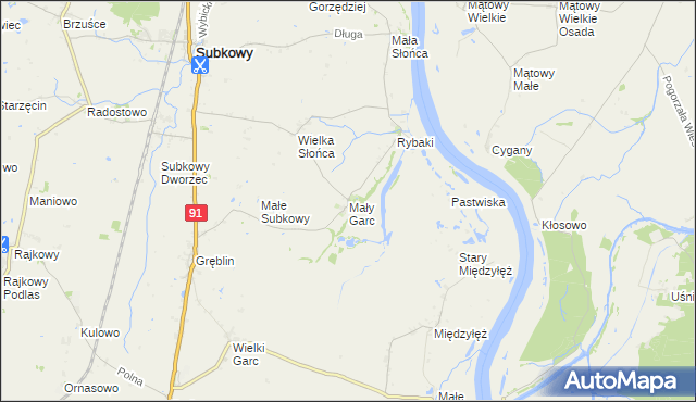 mapa Mały Garc, Mały Garc na mapie Targeo