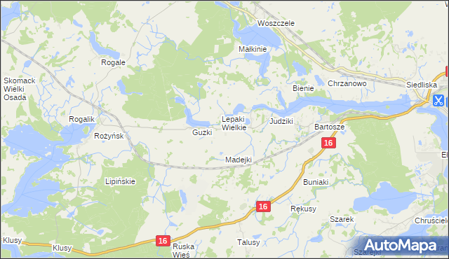 mapa Mołdzie, Mołdzie na mapie Targeo