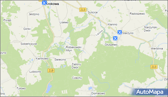 mapa Połchówko, Połchówko na mapie Targeo