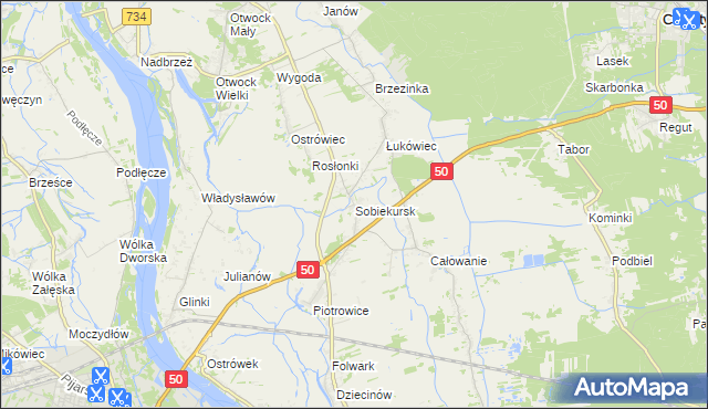 mapa Sobiekursk, Sobiekursk na mapie Targeo