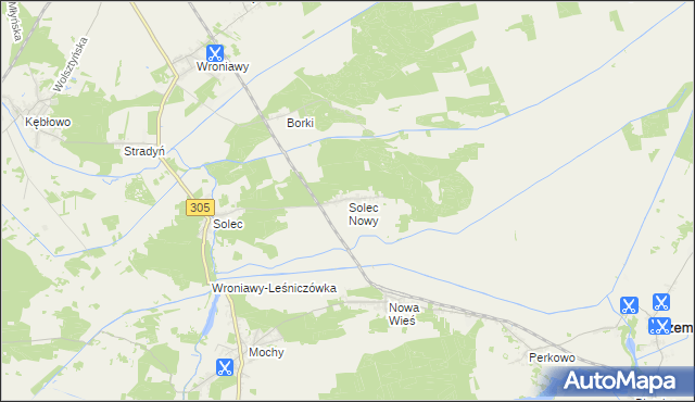 mapa Solec Nowy, Solec Nowy na mapie Targeo