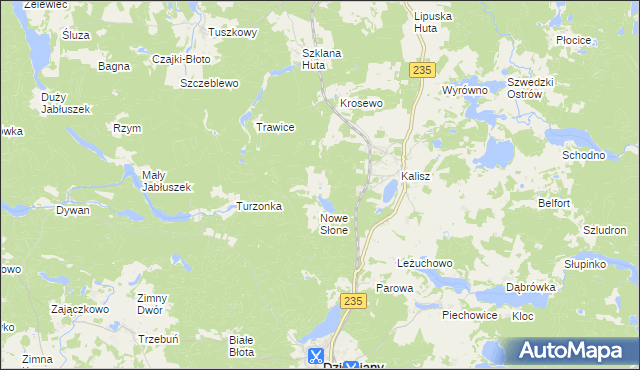 mapa Stare Słone, Stare Słone na mapie Targeo