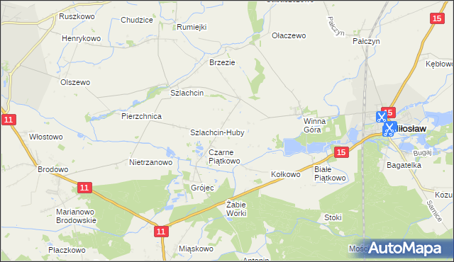 mapa Starkówiec Piątkowski, Starkówiec Piątkowski na mapie Targeo