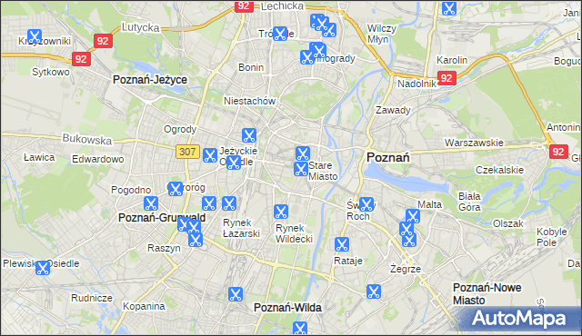 mapa Święty Marcin, Święty Marcin na mapie Targeo