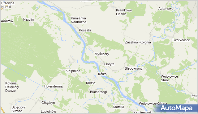 mapa Ołowskie, Ołowskie na mapie Targeo